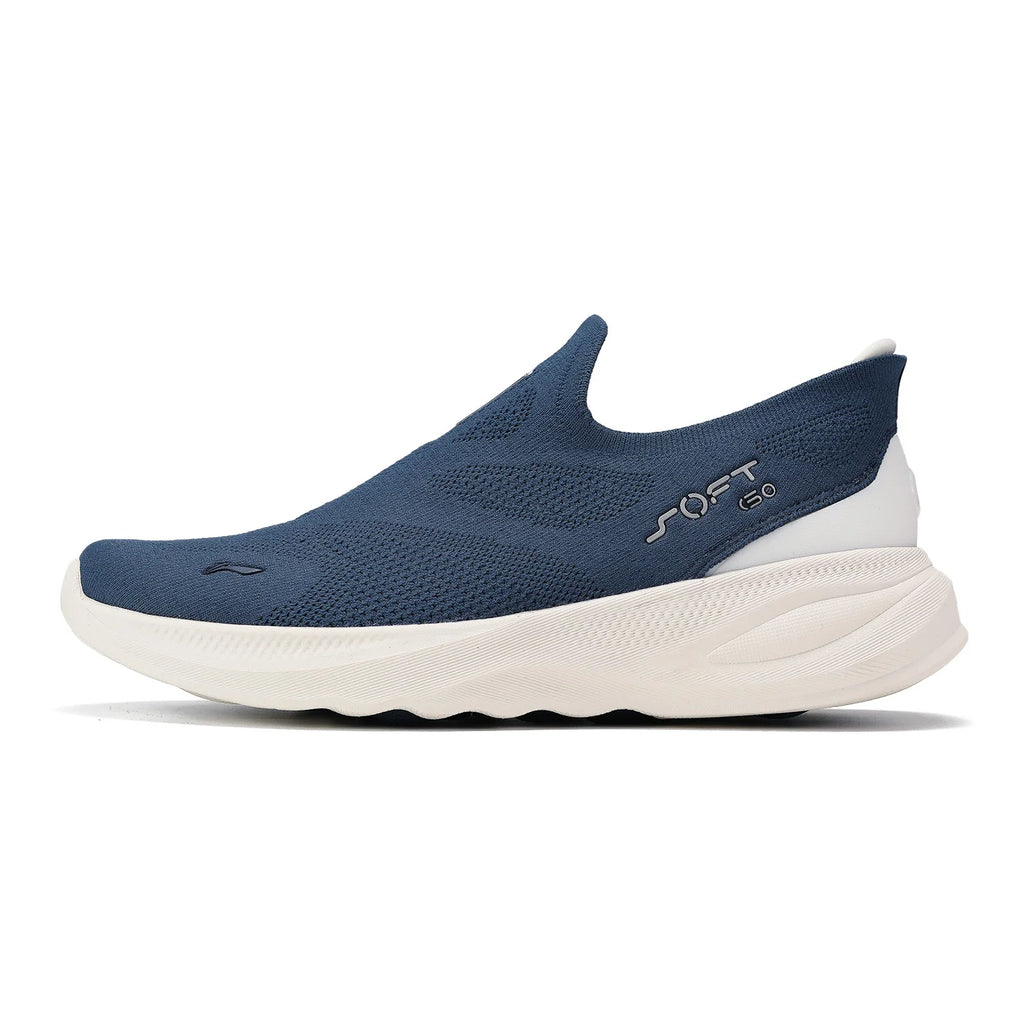Men's Walking Shoes - Slip-On Knit Pair