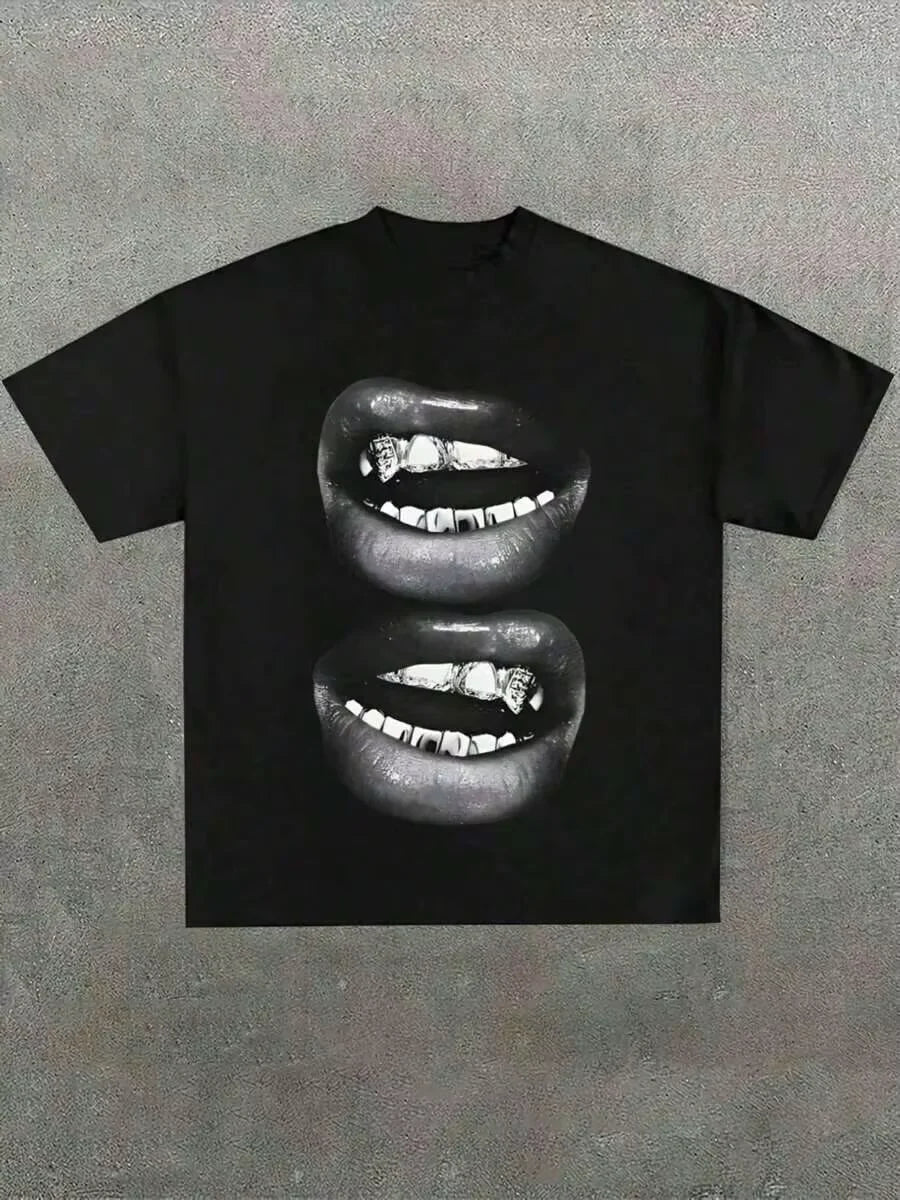 Unisex Cotton Graphic Tee – Half-Sleeve Casual - product view 1