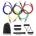 Resistance Band Set - 11-Piece Multi-Level Kit