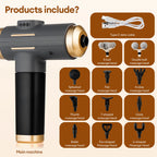 Massage Gun - 11-Head Body Massager