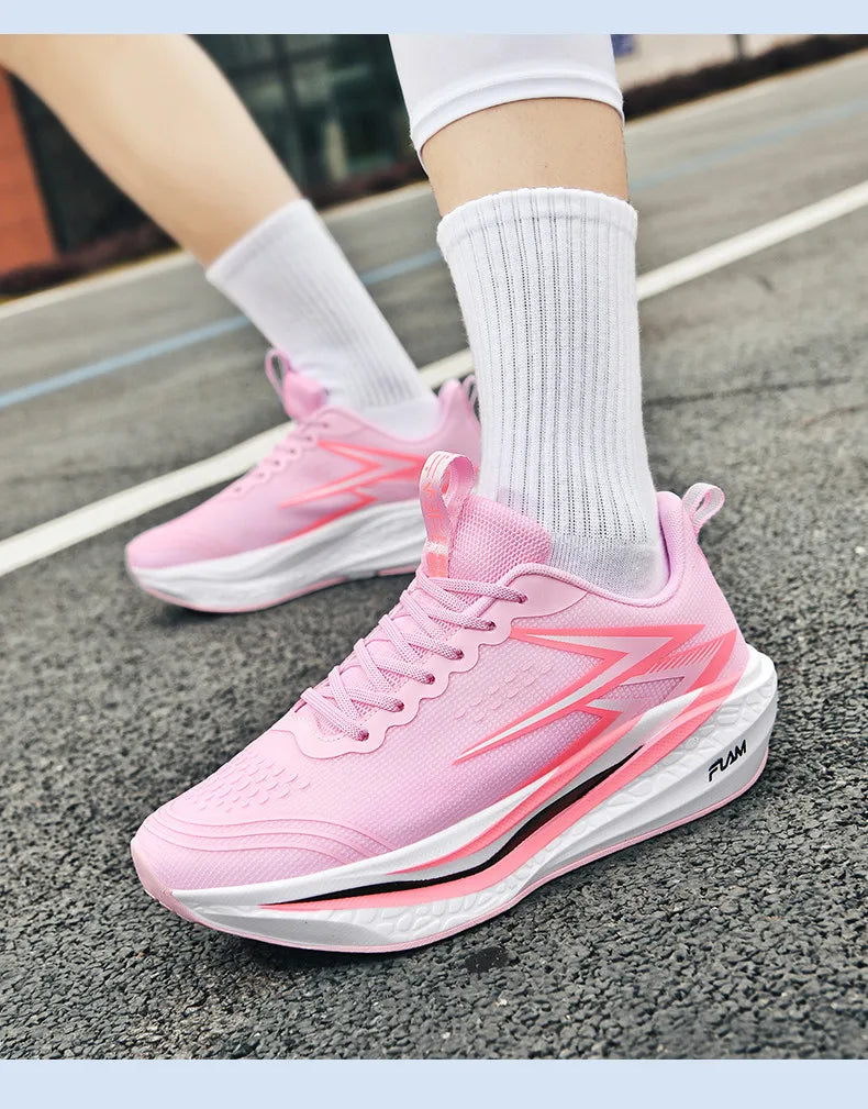 Men's Running Shoes - Air-Mesh Athletic Pair