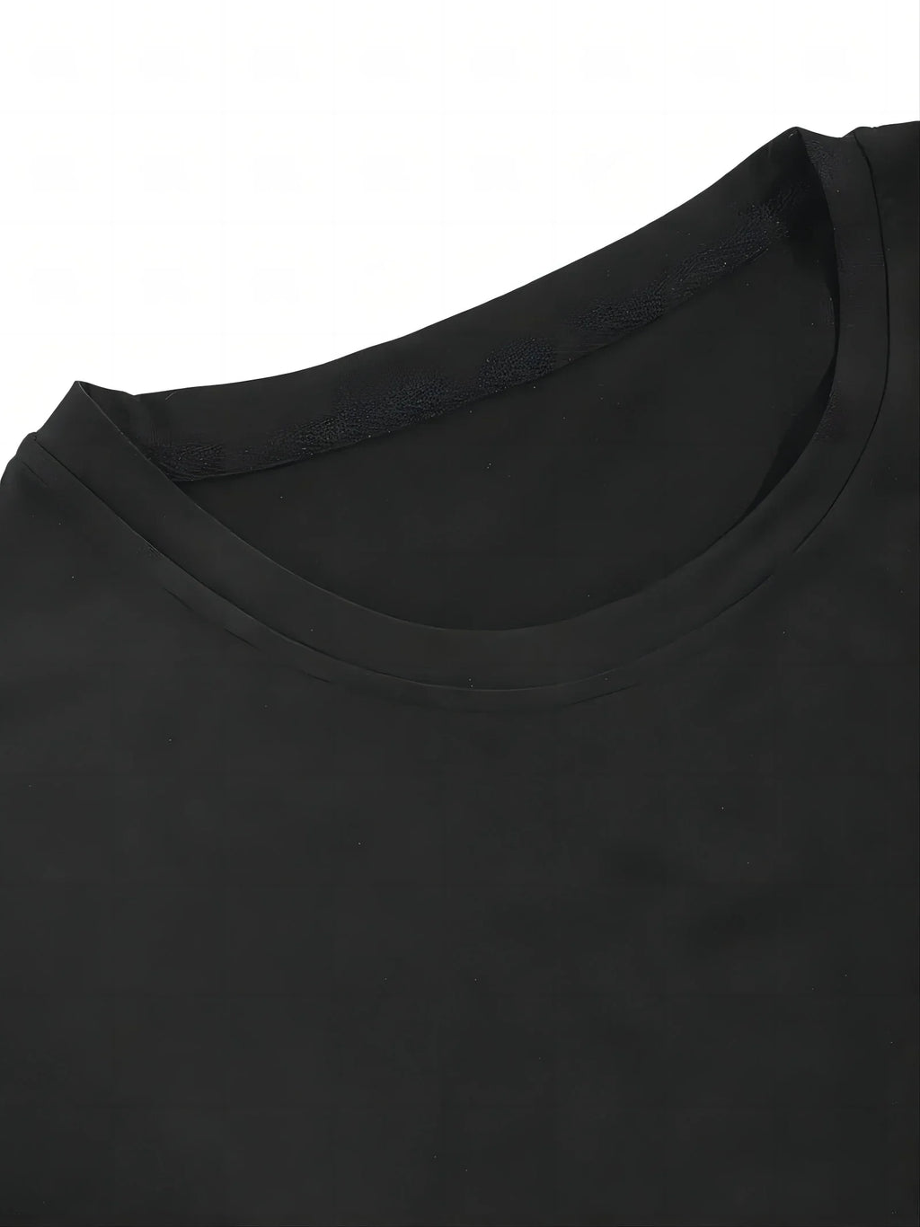 Cotton Graphic Crew Neck T-Shirt – Made in USA - product view 4