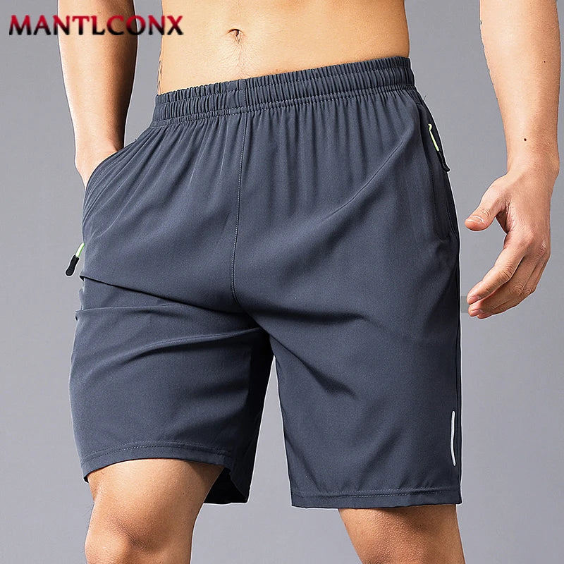 Men's Running Shorts - Lightweight Elastic-Waist Pair