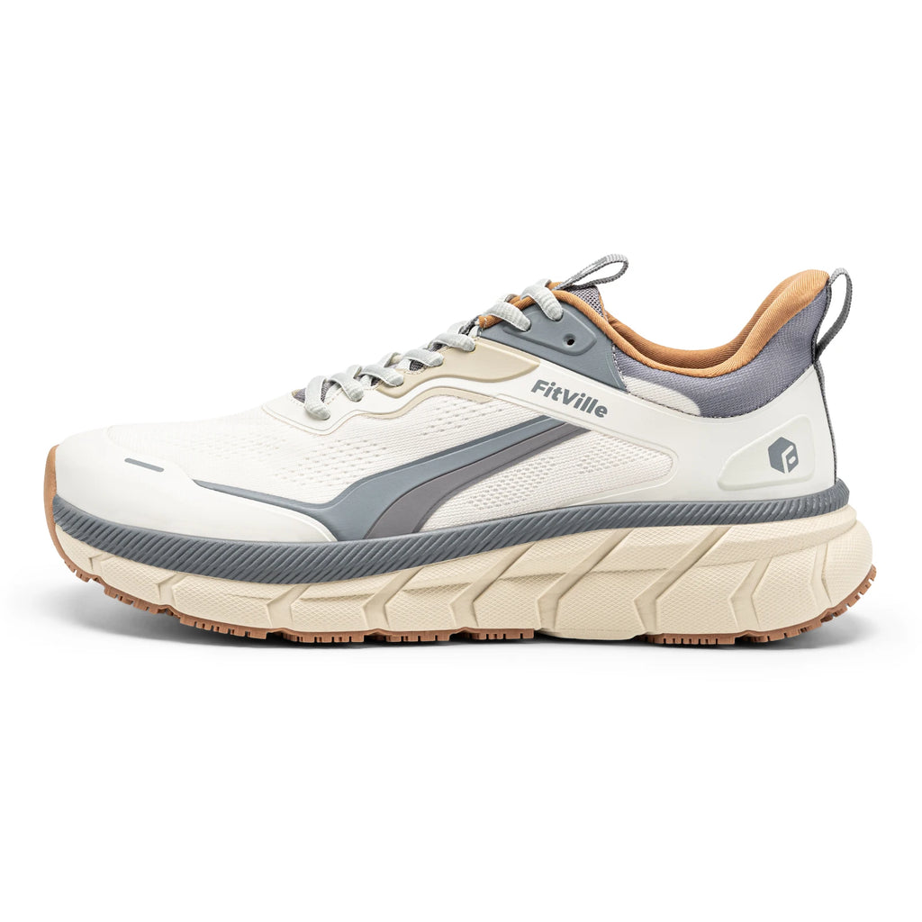 Men's Walking Shoes - Wide Toe-Box Mesh Sneakers