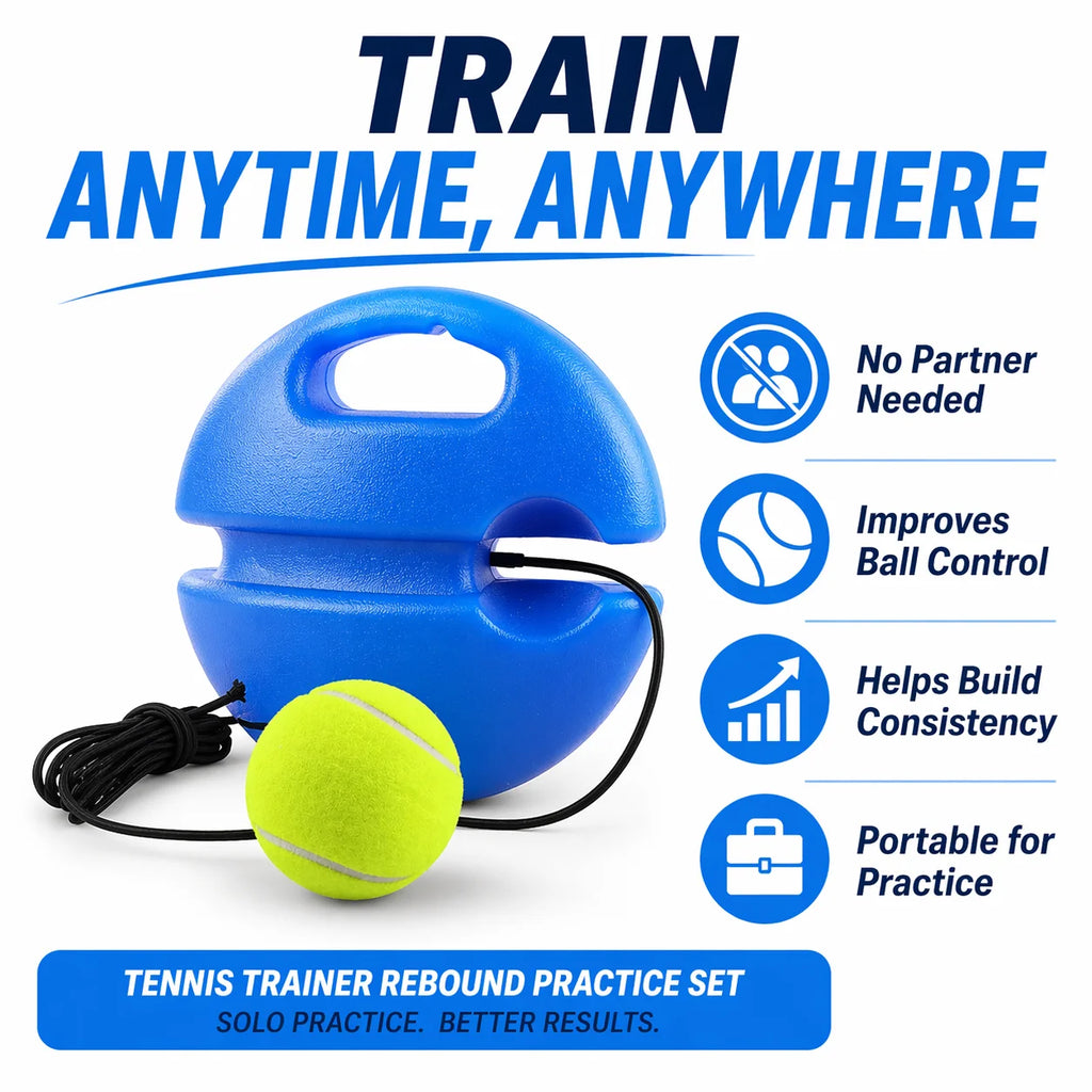 Tennis Trainer - Rebound Ball Practice Set