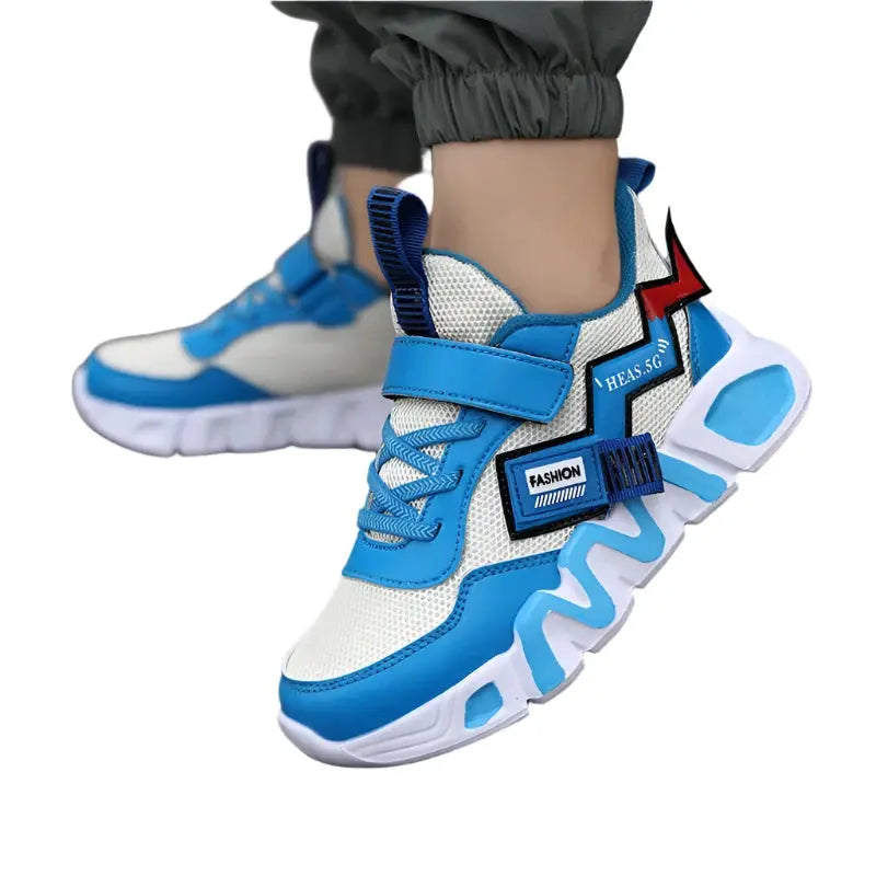 Kids Mesh Sneakers – Cartoon Print - product view 4