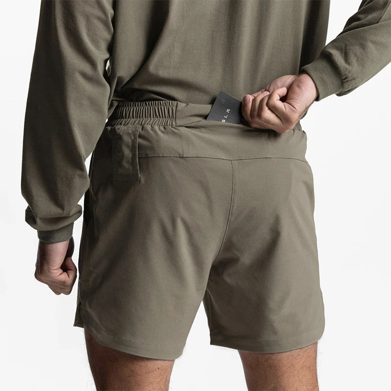 Men's Running Shorts - Quick-Dry Multi-Pocket Pair