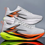 Men's Running Shoes - Air-Mesh Athletic Pair