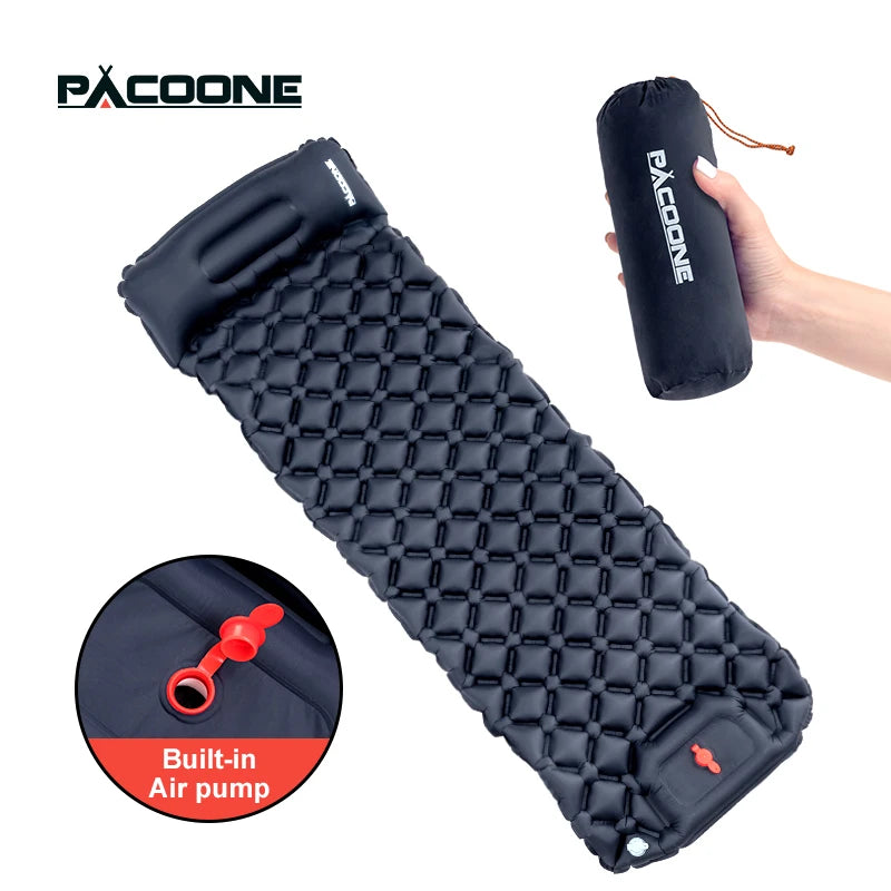 Camping Sleeping Pad - Inflatable TPU Nylon Mat