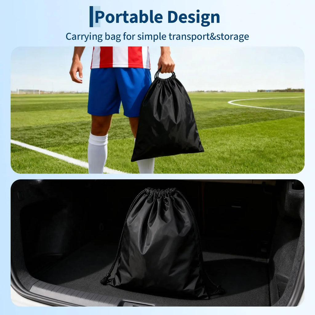 Soccer Goal Set - Two 6 × 4 ft Pop-Up Nets