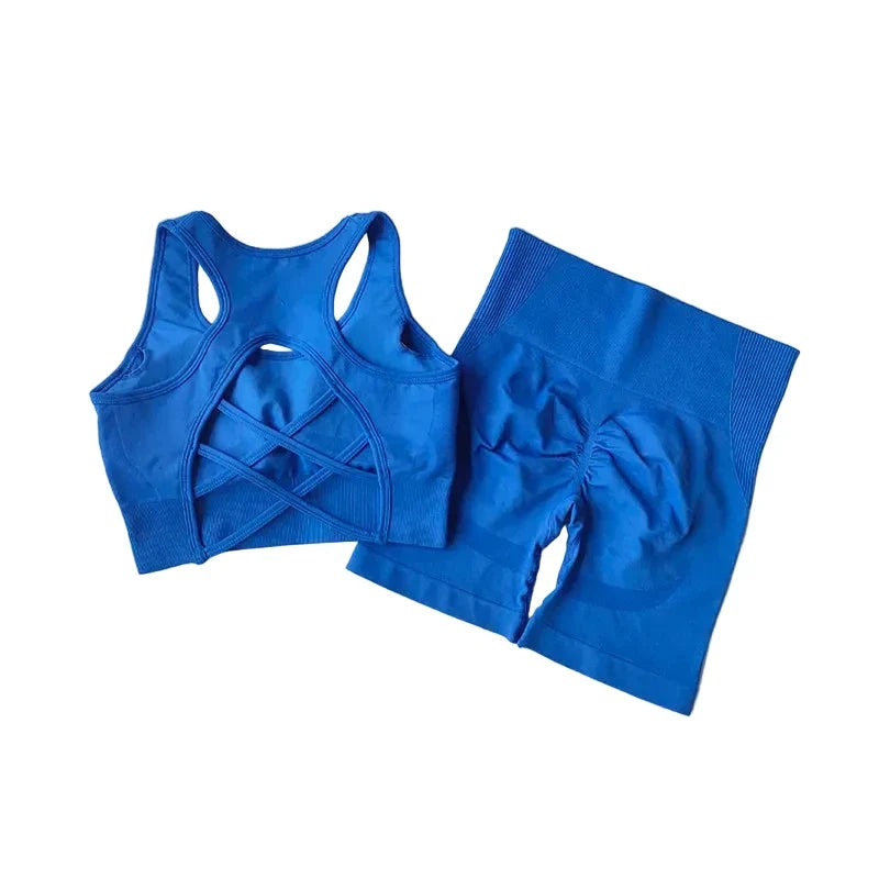 Women's Workout Set – High – Waist Seamless