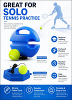 Tennis Trainer - Rebound Ball Practice Set