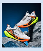 Men's Running Shoes - Air-Mesh Athletic Pair