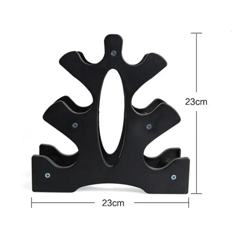 Weight Storage Rack - Multi-Level Gym Organizer