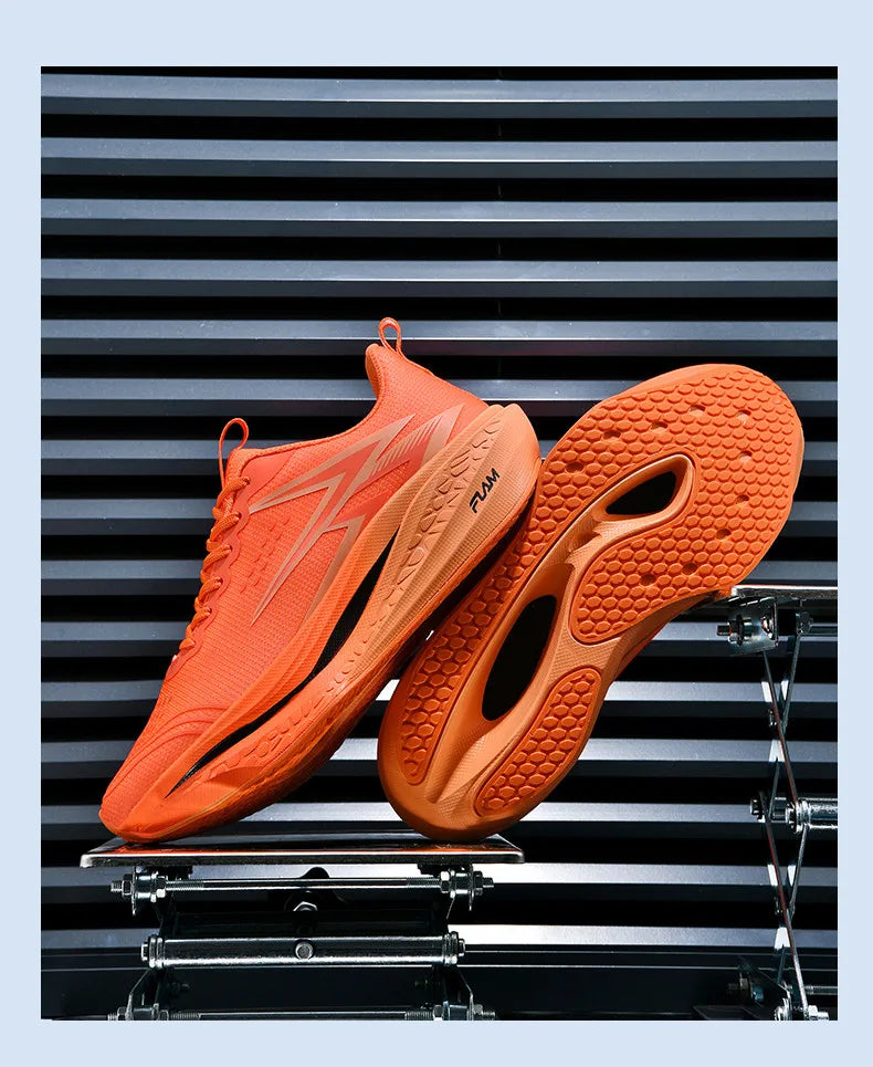 Men's Running Shoes - Air-Mesh Athletic Pair