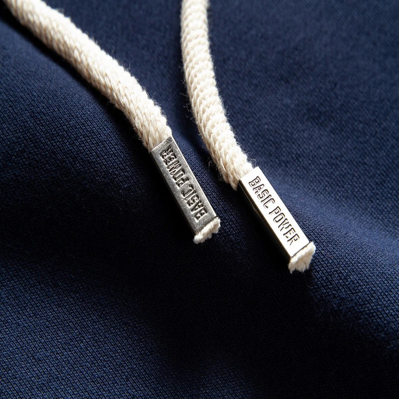 Men's Hoodie - Cotton-Blend Casual Pullover