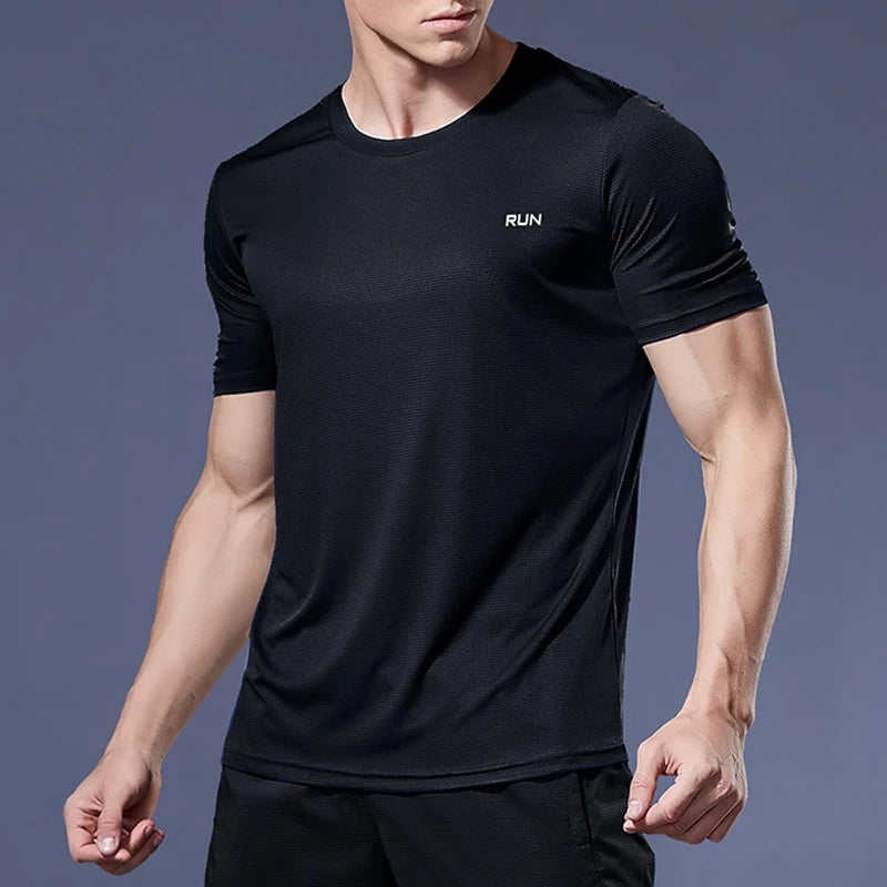 Men's Training T-Shirt - Quick-Dry Sports Jersey