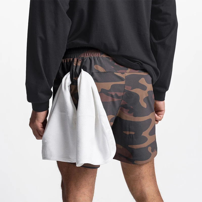 Men's Running Shorts - Quick-Dry Multi-Pocket Pair