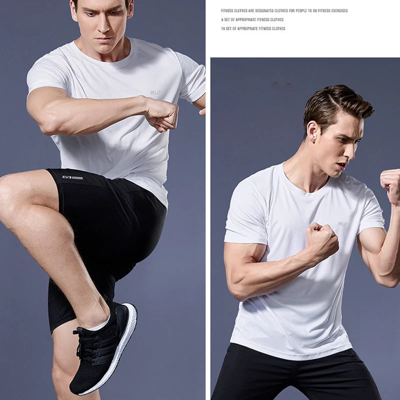 Men's Training T-Shirt - Quick-Dry Sports Jersey