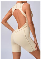 Women's Workout Jumpsuit – Padded Activewear Bodysuit