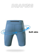 Men's Compression Shorts - Running Tights with Pocket