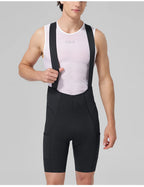 Men's Cycling Bib Shorts - Nylon Stretch Riding Shorts
