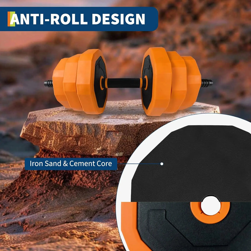 Adjustable Weight Set - 4-in-1 Free Weight Kit