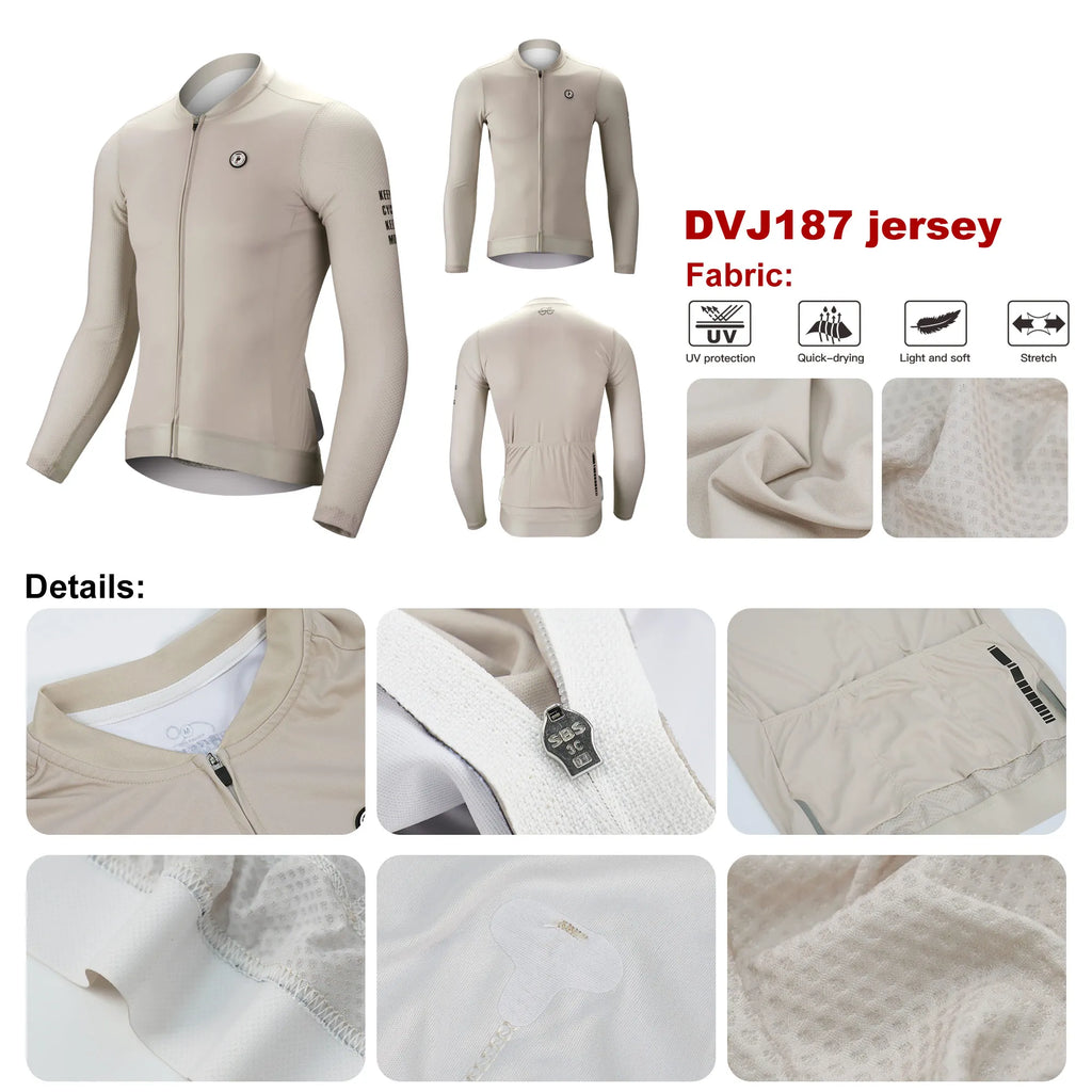 Cycling Jersey - Long-Sleeve Full-Zip Top