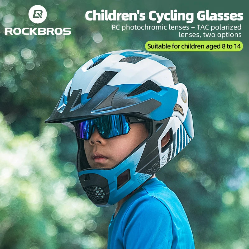 Kids Cycling Sunglasses - Photochromic and Polarized Options