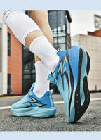 Men's Running Shoes - Air-Mesh Athletic Pair