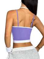 Women's Workout Top – Supportive Color Block