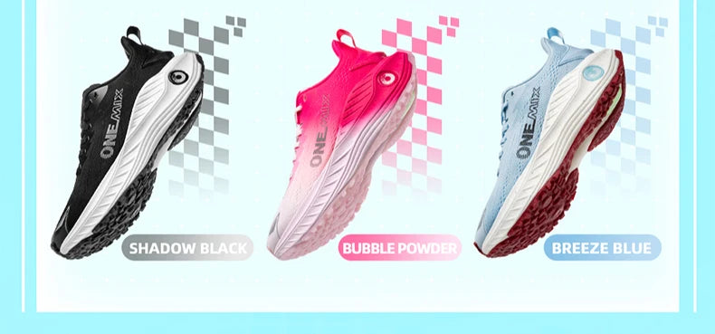 Running Shoes - Air-Mesh Lace-Up Pair