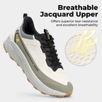 Men's Walking Shoes - Wide Toe-Box Mesh Sneakers
