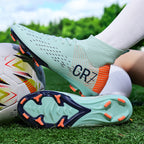 Soccer Cleats - High-Top FG Training Shoes