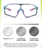 Kids Cycling Sunglasses - Photochromic and Polarized Options