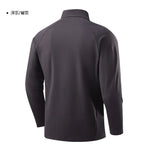 Men's Pullover - Three-Quarter-Sleeve Polyester Top