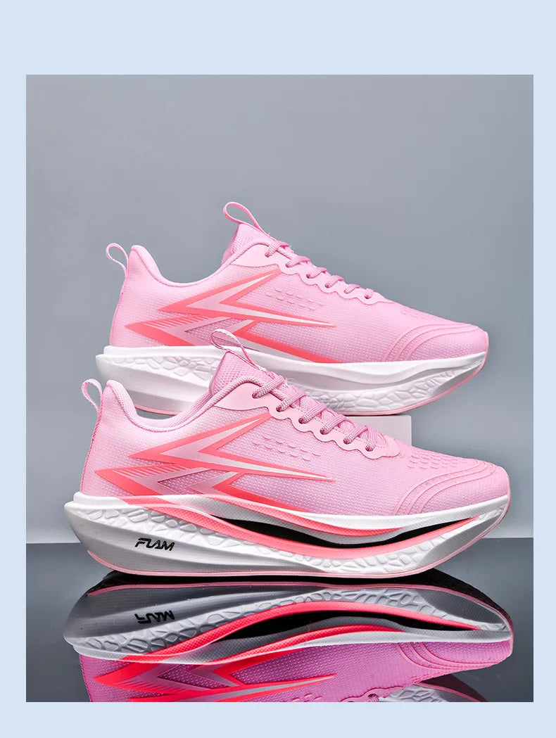 Men's Running Shoes - Air-Mesh Athletic Pair