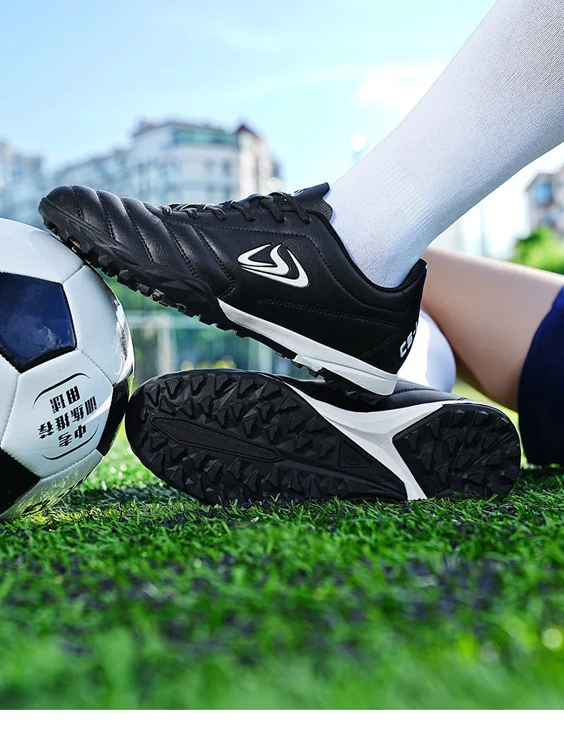 Men's Soccer Cleats - Lace-Up Turf Shoes