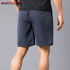 Men's Running Shorts - Lightweight Elastic-Waist Pair