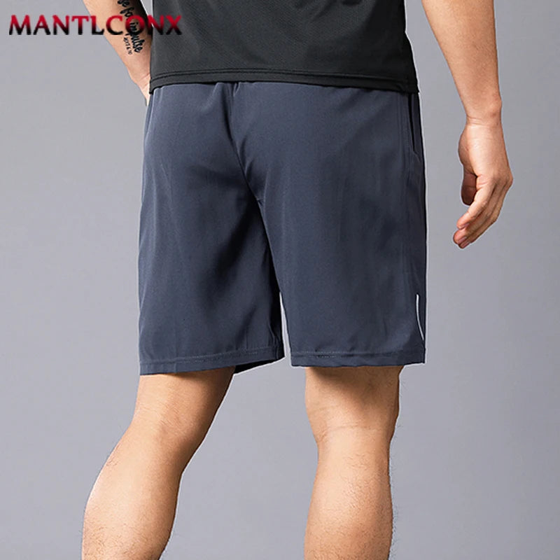 Men's Running Shorts - Lightweight Elastic-Waist Pair
