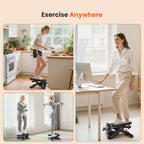 Mini Stepper - Resistance-Band Cardio Trainer