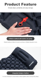 Camping Sleeping Pad - Inflatable TPU Nylon Mat
