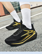 Men's Running Shoes - Air-Mesh Athletic Pair