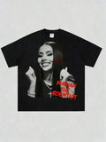 Unisex Graphic Crewneck Tee – Extended Sizes - product view 1