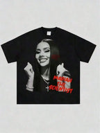 Unisex Graphic Crewneck Tee – Extended Sizes - product view 5