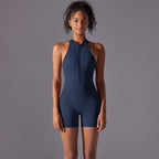 Women's Gym Jumpsuit – Backless Push – Up Style