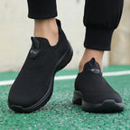 Men's Walking Shoes - Mesh Slip-On Pair