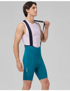 Men's Cycling Bib Shorts - Nylon Stretch Riding Shorts