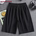 Men's Running Shorts - Lightweight Elastic-Waist Pair