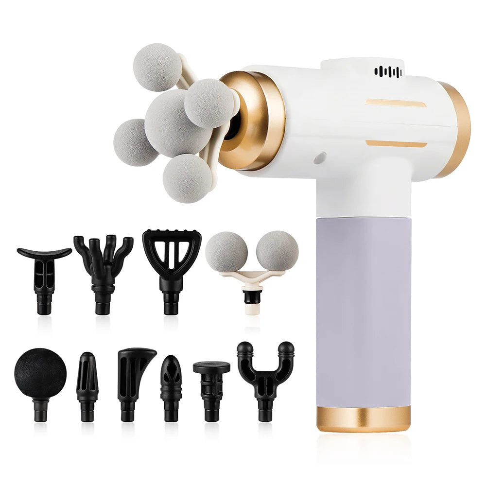Massage Gun - 11-Head Body Massager